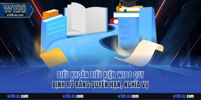 Điều khoản điều kiện W188 quy định rõ ràng quyền hạn, nghĩa vụ